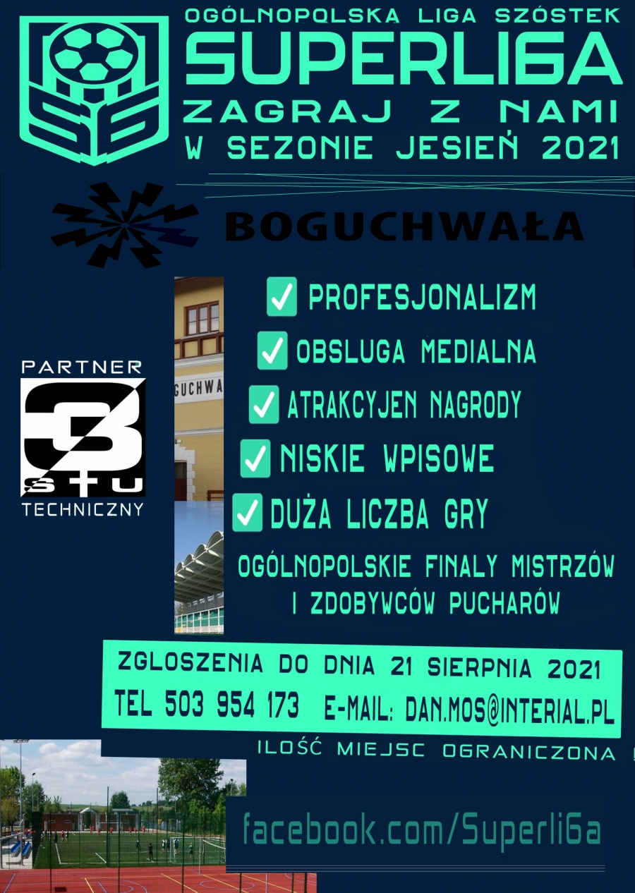 ZAPISY SEZON JESIEŃ 2021 !